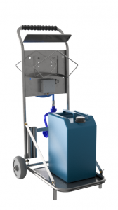 Esempio kit carrello con schiumogeno e accessori
